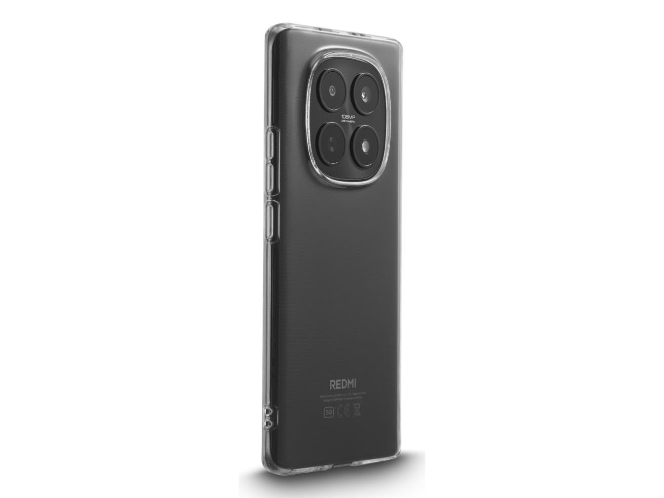 Hama Always Clear Mobiletui Til Xiaomi Redmi Note 15 4G/5G, Gennemsigtig (00019850)