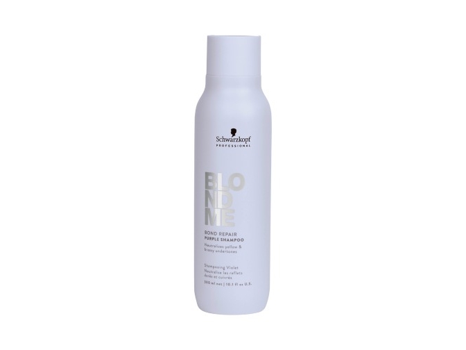 Schwarzkopf Professional Blondme Bond Repair Purple Shampoo 300 Ml