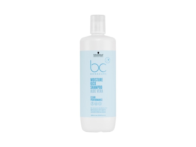 Schwarzkopf Professional Bc Bonacure Moisture Kick Shampoo Aloe Vera 1000 Ml