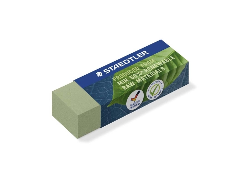 Viskosgummi råmatt. 56% 65x23x13mm - (20 st.) | Skrivredskap - Korrigeringsprodukter - Suddgummi | GameStuff