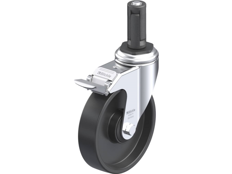 Blickle 849054 Lkra-Poa 125K-11-Fi-Er13 Lenkrolle Mit Bremse 125 Mm 120 Kg