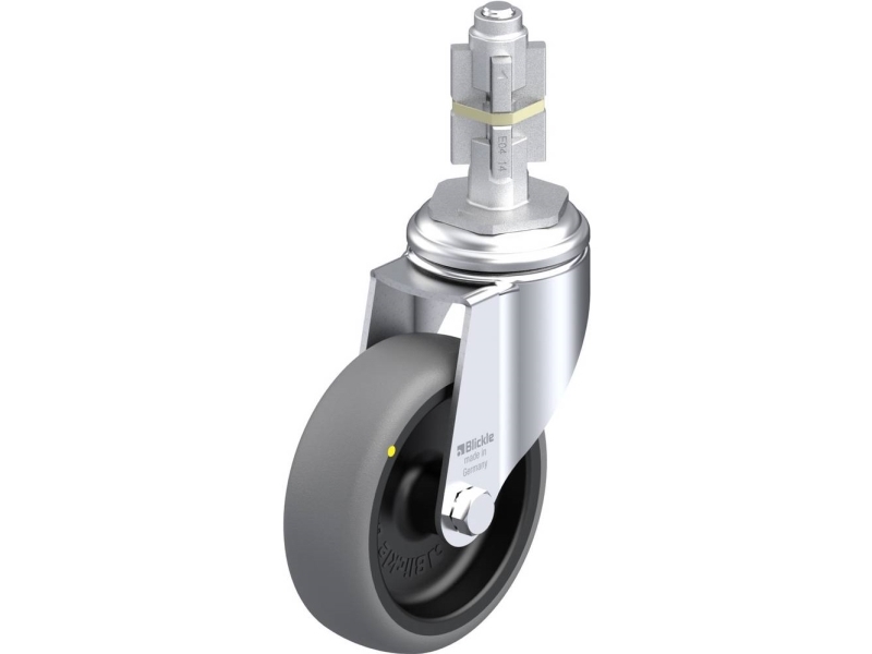 Blickle 750701 LKRA-TPA 101G-11-ELS-E14 hjul, hjuldiameter: 100 mm, bärförmåga (max): 70 kg, 1 st | Verktyg & Verkstad - Infästning - Övriga Infästning | GameStuff