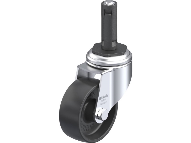 Blickle 848991 LKRA-POA 80G-11-ER12 Hjul Hjuldiameter: 80 mm Bæreevne (maks.): 120 kg 1 stk