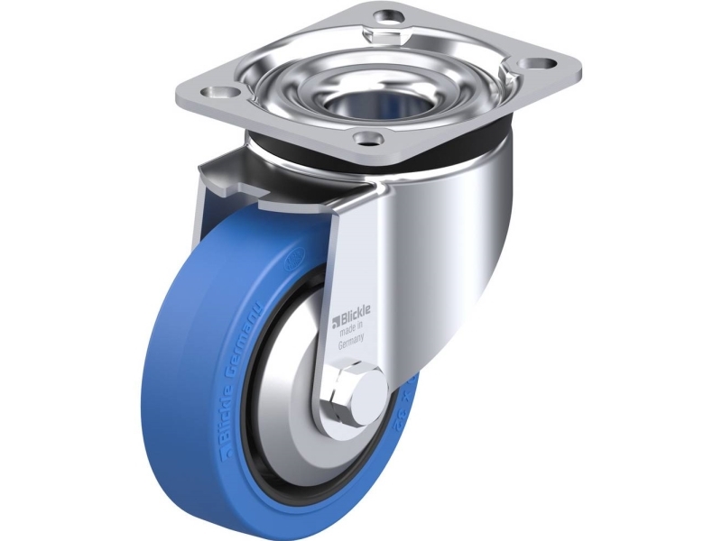 Blickle 750313 LK-POEV 100KA-1-SB-FA Hjul Hjuldiameter: 100 mm Bæreevne (maks.): 200 kg 1 stk