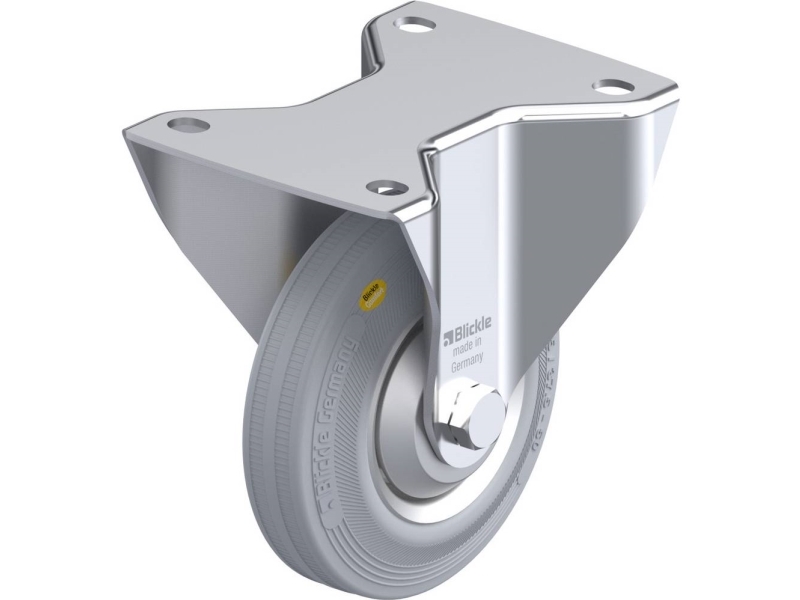 Blickle 749218 Bk-Rd 125R-3-Vli-Fa Fast Hjul Hjuldiameter: 125 Mm Bæreevne (Maks.): 120 Kg 1 Stk