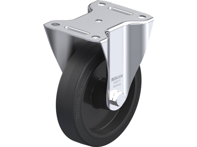 Blickle 850388 B-Poev 161Xr Festes Rad - Raddurchmesser: 160 Mm - Tragfähigkeit (Max.): 320 Kg - 1 Stk