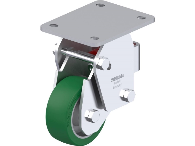 Blickle 755362 BHF-ALST 100K-3 stödhjul fjädrat hjuldiameter 100 mm bärförmåga (max) 320 kg 1 st | Verktyg & Verkstad - Infästning - Övriga Infästning | GameStuff