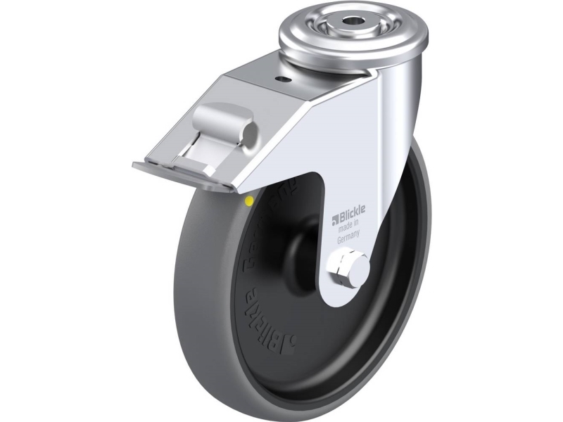 Blickle 849906 Ler-Tpa 200G-Fi-Els Lenkrollen Mit Bremse Raddurchmesser: 200 Mm Tragfähigkeit (Max.): 160 Kg 1 Stück