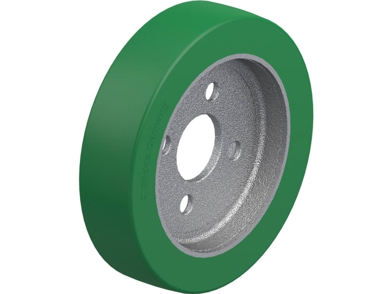 Blickle 754387 Gsta 250/4 Flangehjul Hjuldiameter: 250 Mm Bæreevne (Maks.): 800 Kg 1 Stk