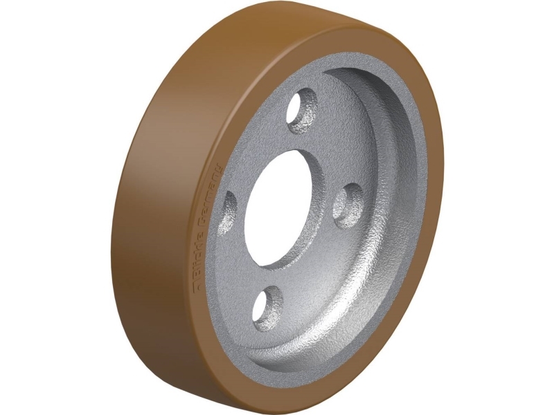 Blickle 754333 Gba 200/4 Flangehjul Hjuldiameter: 200 Mm Bæreevne (Maks.): 900 Kg 1 Stk