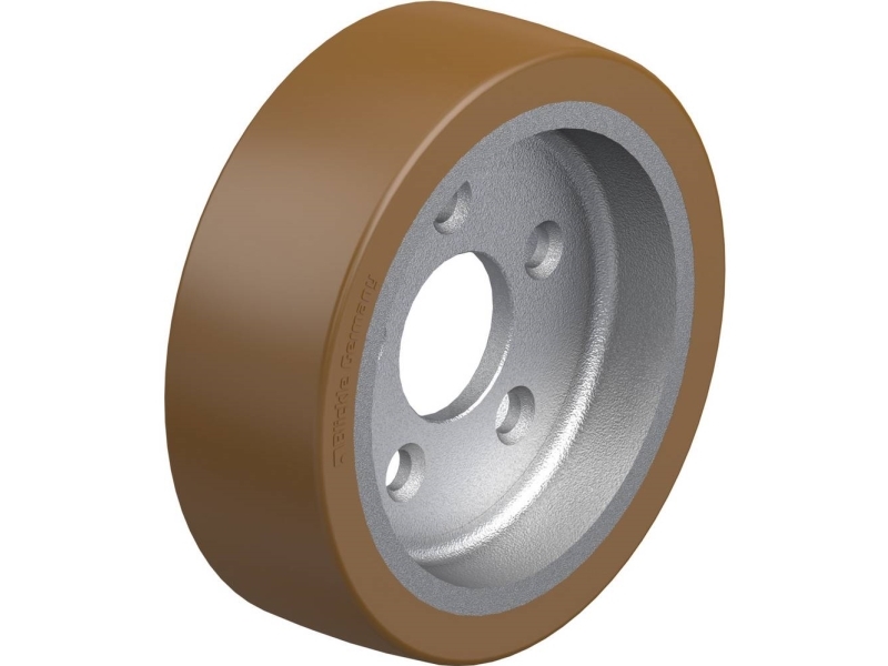Blickle 754335 Gba 252/5 Flanschrad 250 Mm Tragkraft 1600 Kg
