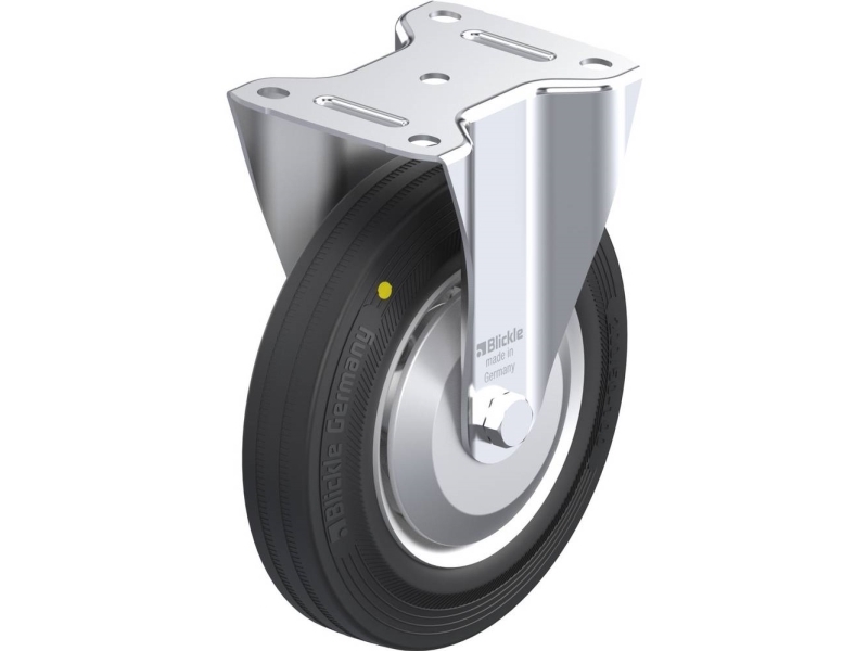 Blickle 849831 B-V 200K-EL-FA Fast hjul Hjuldiameter: 200 mm Bæreevne (maks.): 205 kg 1 stk