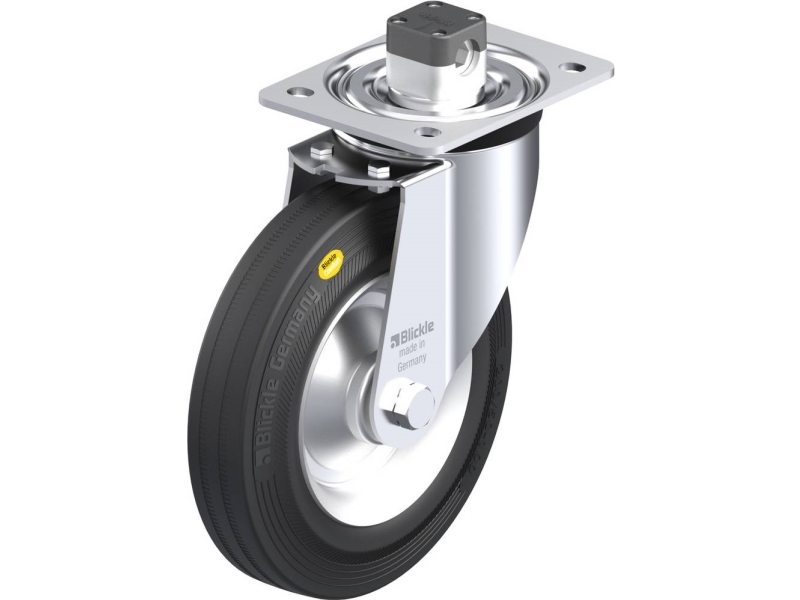 Blickle 849995 L-RD 202R-CS11 Styrehjul med bremse Hjuldiameter: 200 mm Bæreevne (maks.): 350 kg 1 stk