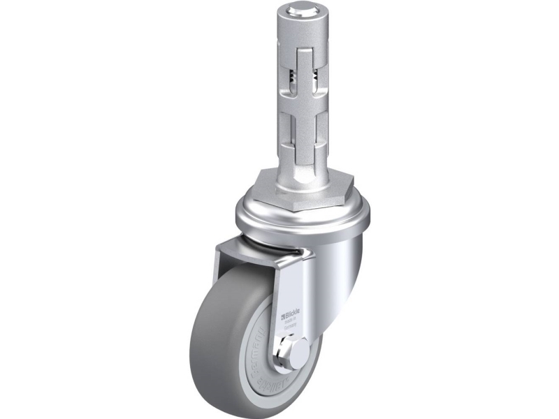 Blickle 644229 Lra-Tpa 50Kf-E01 Lenkrolle / Raddurchmesser 50 Mm, Tragfähigkeit (Max.) 50 Kg, 1 Stk.