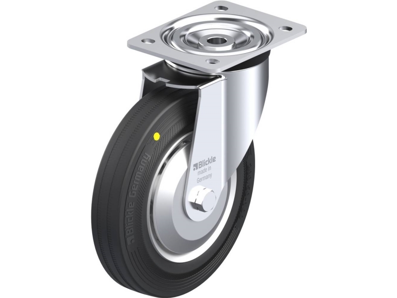 Blickle Rad 849823 L-V 200K-El-Fa, Raddurchmesser 200 Mm, Tragfähigkeit (Max.) 205 Kg 1 Stk