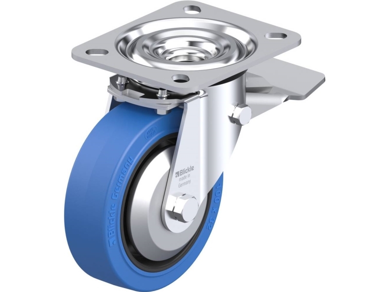 Blickle Lenkrolle Mit Bremse L-Poev 100Xr-St-Sb-Fa 100 Mm 200 Kg