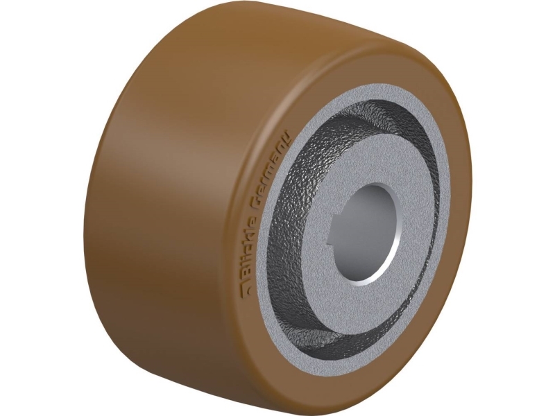 Blickle 754340 GBN 101/25H7 drivhjul, hjuldiameter 100 mm, bärförmåga (max) 500 kg, 1 st | Verktyg & Verkstad - Infästning - Övriga Infästning | GameStuff