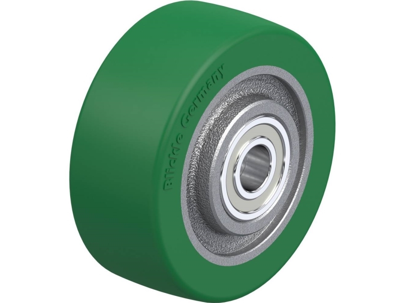 Blickle 617571 Gst 127/20K Plasthjul Hjuldiameter: 125 Mm Bæreevne (Maks.): 450 Kg 1 Stk