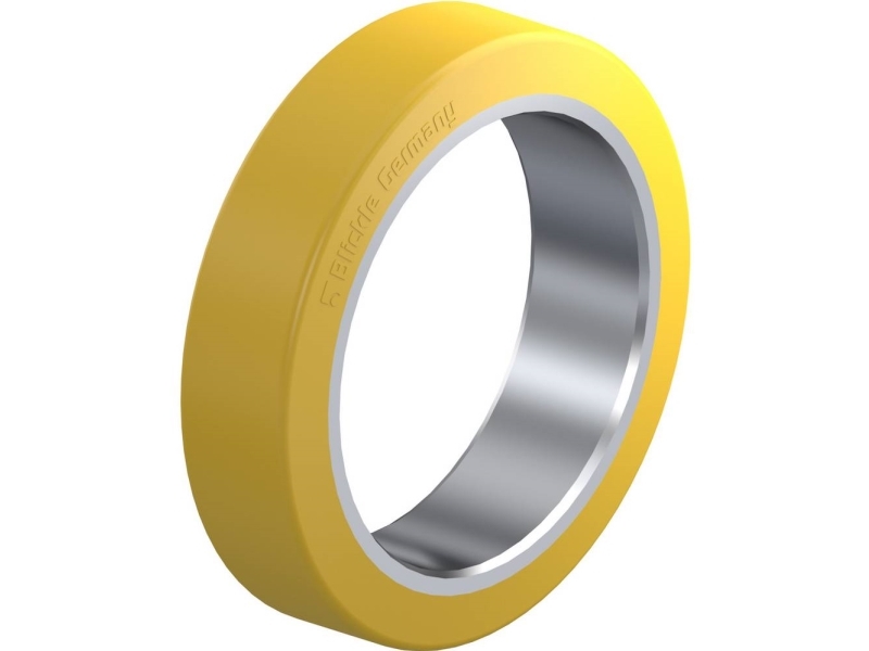 Blickle 490755 Bth 415X100/305 Bandage-Rad, Raddurchmesser 415 Mm, Tragfähigkeit (Max.) 3600 Kg, 1 Stk