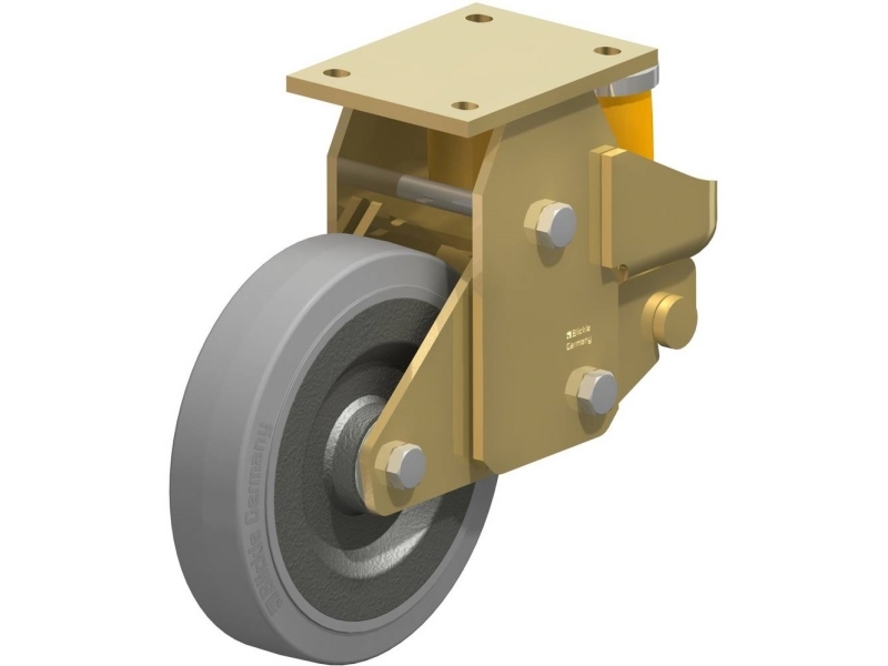 Blickle 669119 BSFE-SE 200K-SG stödhjul fjädrande hjuldiameter 200 mm bärförmåga (max) 600 kg 1 st | Verktyg & Verkstad - Infästning - Övriga Infästning | GameStuff