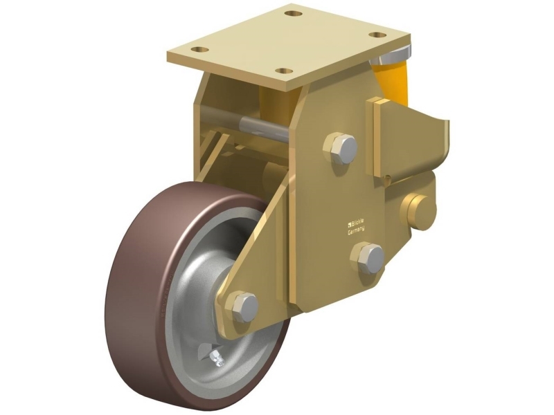 Blickle 743918 Bsfe-Gb 160K Stützräder Gefedert Raddurchmesser: 160 Mm Tragfähigkeit (Max): 800 Kg 1 Stück