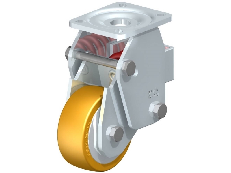 Blickle 605782 Bhf-Alth 101K-1-Fa Stützräder, Gefedert Raddurchmesser: 100 Mm Tragkraft (Max): 350 Kg 1 Stück