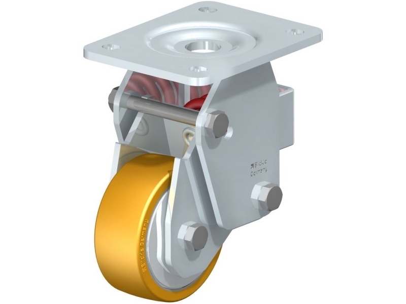Blickle 605790 Bhf-Alth 101K-3-Fa Stützräder, Gefedert Raddurchmesser: 100 Mm Tragkraft (Max): 350 Kg 1 Stück