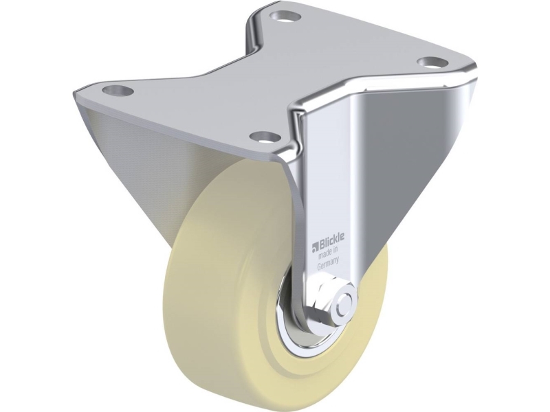 Blickle 752606 Bh-Gspo 100K-3 Festes Rad 100 Mm Tragfähigkeit Max. 700 Kg (1 Stk)