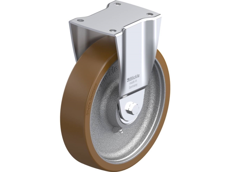 Blickle 741989 Bh-Gb 250K Fast Hjul Hjuldiameter: 250 Mm Bæreevne (Maks.): 900 Kg 1 Stk