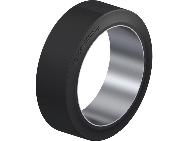 Blickle 276766 Bev 405X130/305-Zst Bandage Hjuldiameter: 405 Mm Bæreevne (Maks.): 1800 Kg 1 Stk