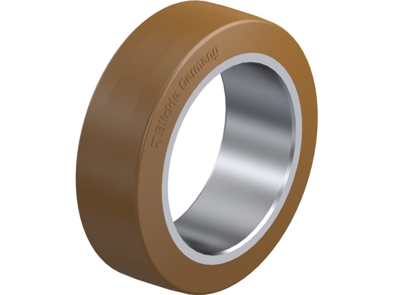 Blickle 755730 Bb 250X80/170 Bandage-Rad, Raddurchmesser: 250 Mm, Tragfähigkeit (Max.): 1800 Kg, 1 Stk.