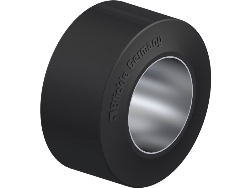 Blickle 251678 Bev 250X130/140-Zst Bandage-Rad, Raddurchmesser 250 Mm, Tragfähigkeit Max. 1270 Kg, 1 St.