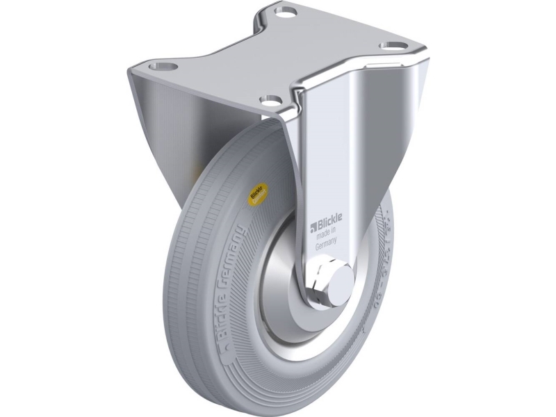 Blickle 742987 Bk-Rd 125R-1-Vli-Fa Lenkrolle 125 Mm, 120 Kg