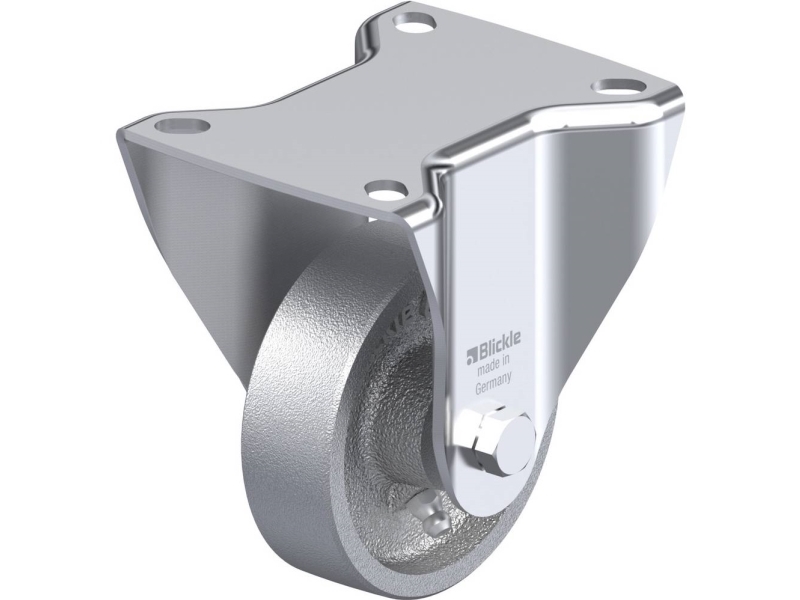 Blickle 267757 Bk-G 80G Feste Räder Raddurchmesser 80 Mm Tragfähigkeit Max. 250 Kg 1 Stk