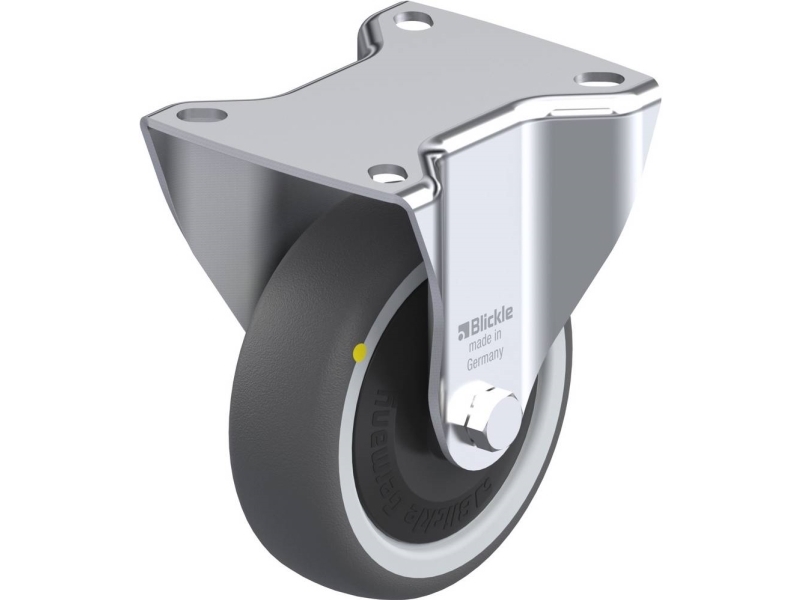Blickle 852175 B-Path 100Kf-Els Fast Hjul Hjuldiameter: 100 Mm Bæreevne (Maks.): 130 Kg 1 Stk