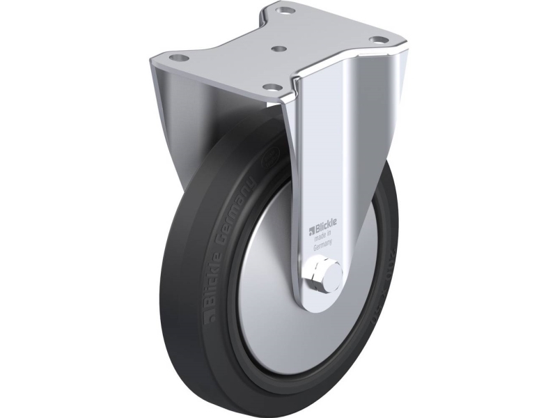 Blickle 91249 Bh-Poev 200R-Fa Festrolle Raddurchmesser: 200 Mm Tragfähigkeit (Max.): 500 Kg 1 Stk.