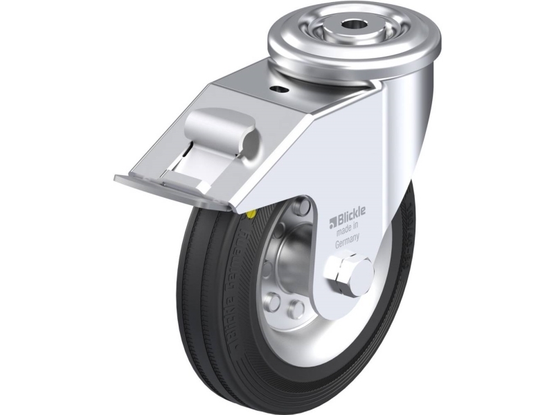 Blickle 680579 LER-VE 160R-FI-EL Styrehjul med bremse Hjuldiameter: 160 mm Bæreevne (maks.): 135 kg 1 stk