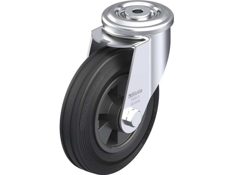Blickle 640573 Ler-Vpp 160R Hjul Hjuldiameter: 160 Mm Bæreevne (Maks.): 135 Kg 1 Stk