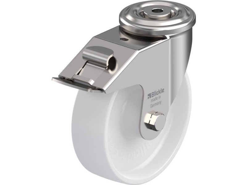 Blickle 748639 Lexr-Po 160Xr-Fi Styrehjul Med Bremse Hjuldiameter: 160 Mm Bæreevne (Maks.): 300 Kg 1 Stk