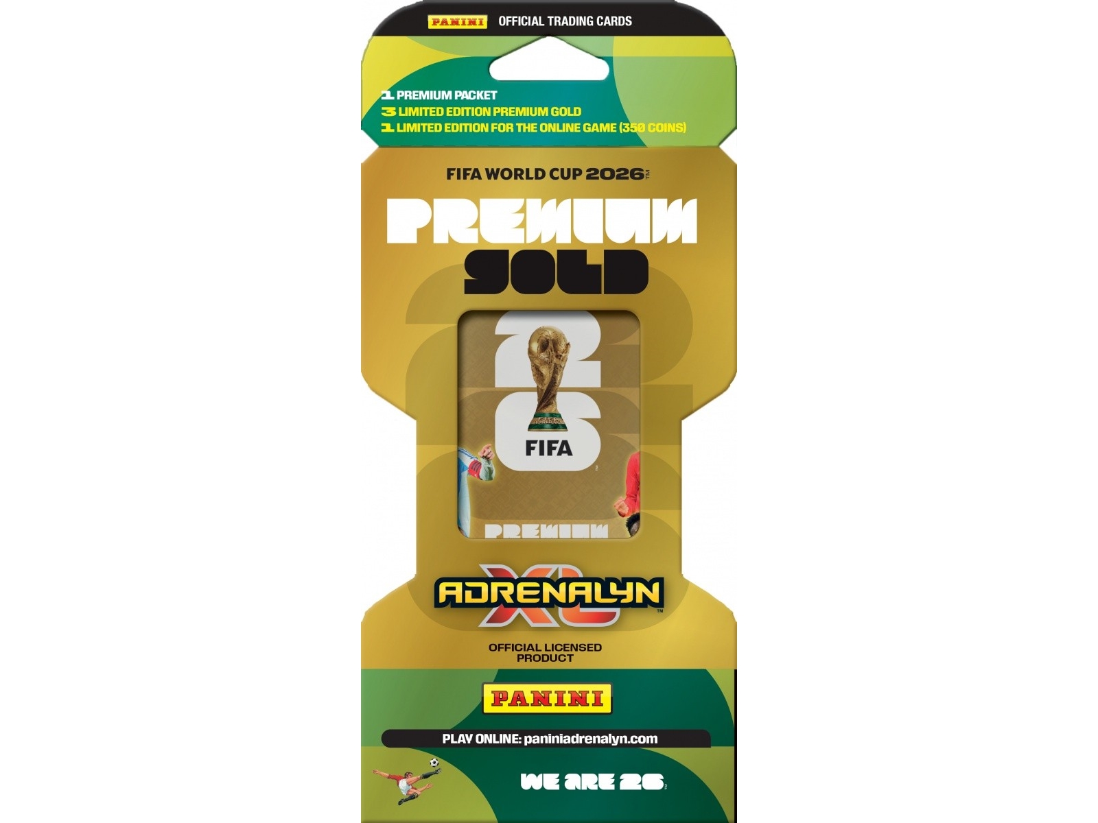 Fifa World Cup 2026 Adrenalyn XL blister GOLD