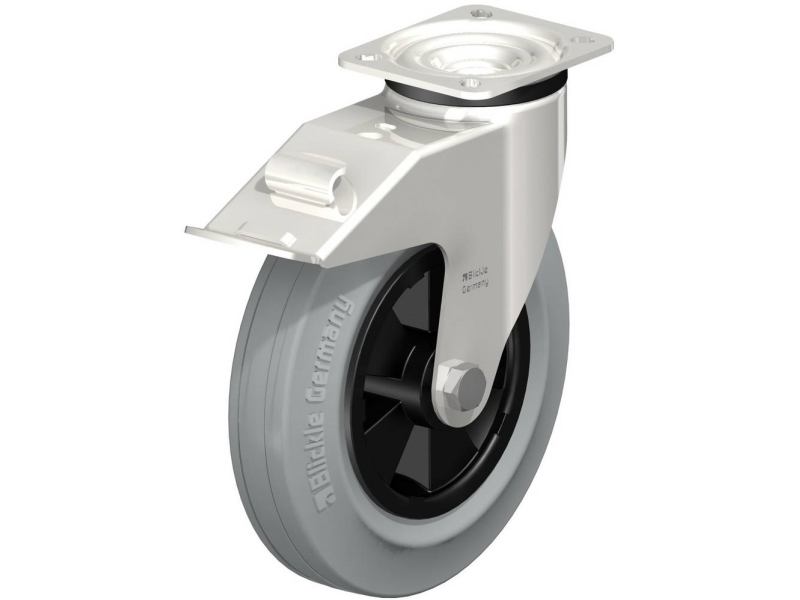 Blickle 637991 Lex-Vpp 200Xr-1-Fi-Sg Lenkrolle Mit Bremse 200 Mm 205 Kg