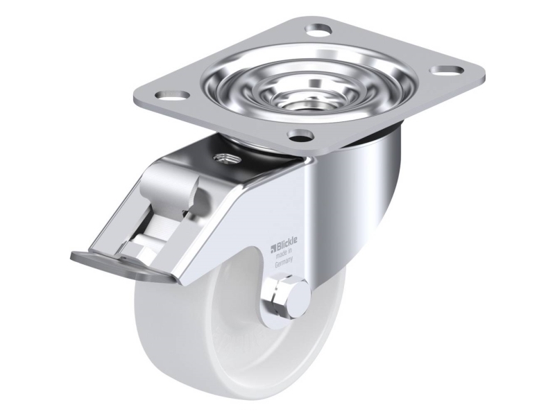 Blickle 740078 LE-PPN 80G-FI Styrehjul med bremse Hjuldiameter: 80 mm Bæreevne (maks.): 120 kg 1 stk