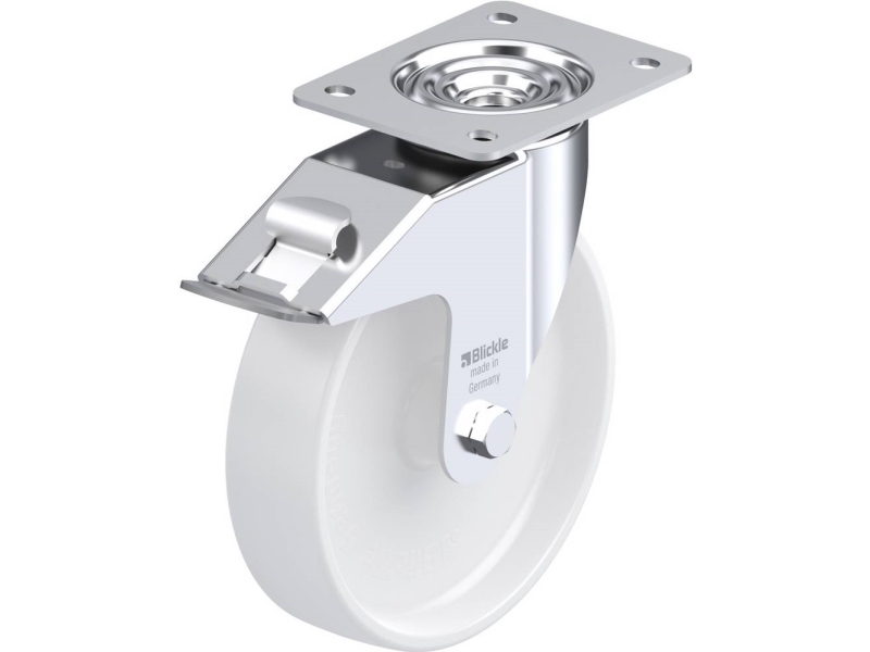 Blickle 762869 Le-Ppn 200G-Fi Styrehjul Med Bremse Hjuldiameter: 200 Mm Bæreevne (Maks.): 300 Kg 1 Stk