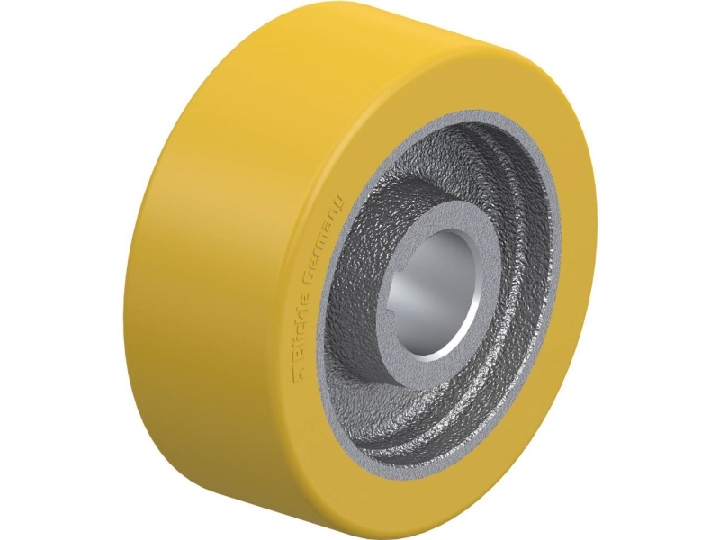 Blickle 459776 Gthn 100/25H7 Drivhjul Hjuldiameter: 100 Mm Bæreevne (Maks.): 400 Kg 1 Stk