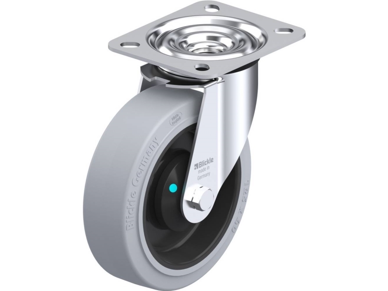 Blickle Lenkrolle 634618 Le-Poev 125Kad-Sg 125 Mm 150 Kg, Festes Rad