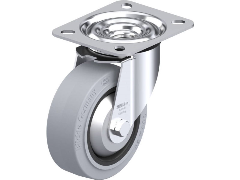 Blickle 642595 Le-Poev 100Ka-Sg-Fa Rad, Raddurchmesser 100 Mm, Tragfähigkeit (Max.) 150 Kg, 1 Stk.