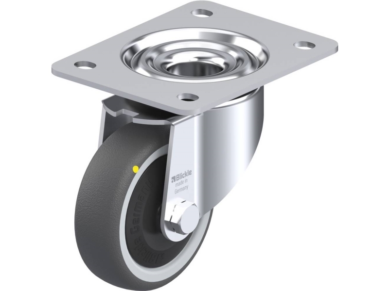 Blickle 852247 Lk-Path 100Kf-3-Els Lenkrolle Raddurchmesser: 100 Mm Tragfähigkeit (Max.): 130 Kg 1 Stk