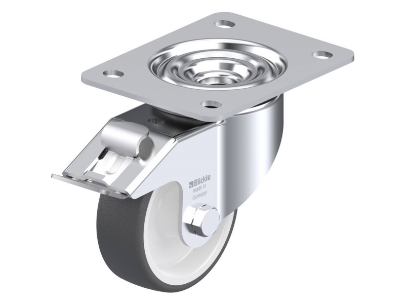 Blickle 633263 LK-POTH 100G-3-FI Styrehjul med bremse Hjuldiameter: 100 mm Bæreevne (maks.): 300 kg 1 stk