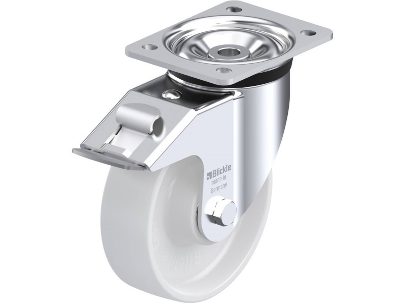 Blickle 644161 Lk-Po 160K-Fi Lenkrolle Mit Bremse 160 Mm 450 Kg