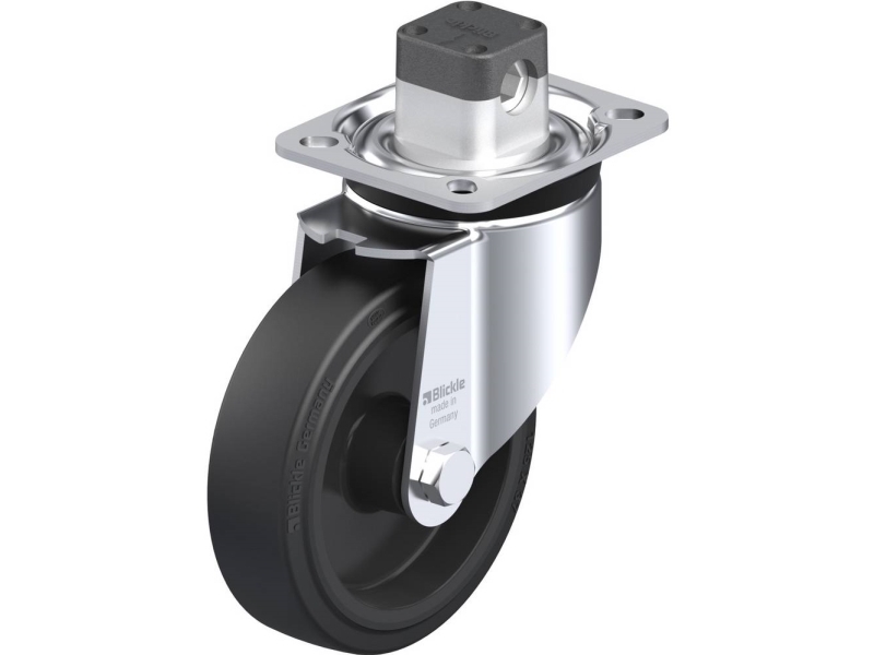 Blickle 851081 Lk-Poev 125R-1-Cs11 Lenkrolle Mit Bremse Raddurchmesser: 125 Mm Tragfähigkeit (Max.): 250 Kg 1 Stk